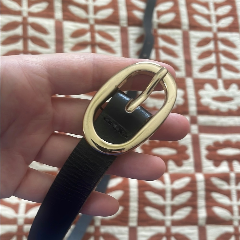 ASOS Black Leather Belt